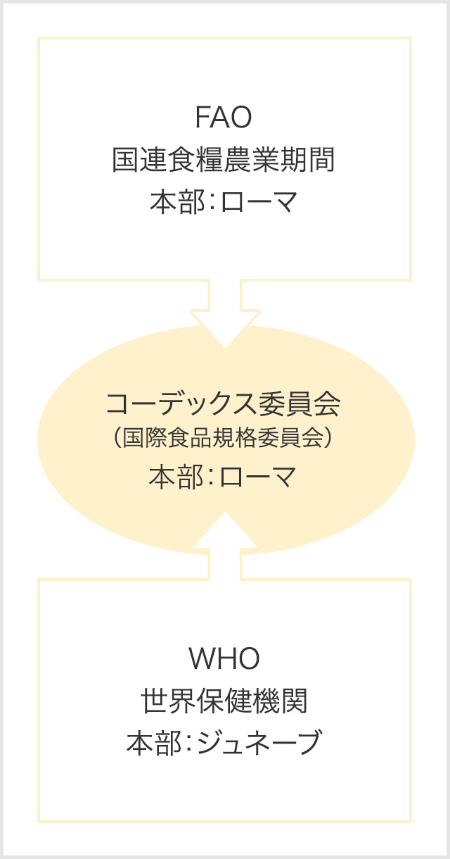 コーデックス委員会の位置づけ